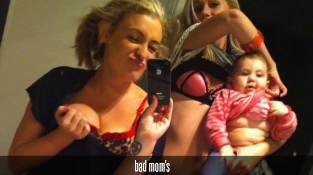 ratchet moms bras with baby